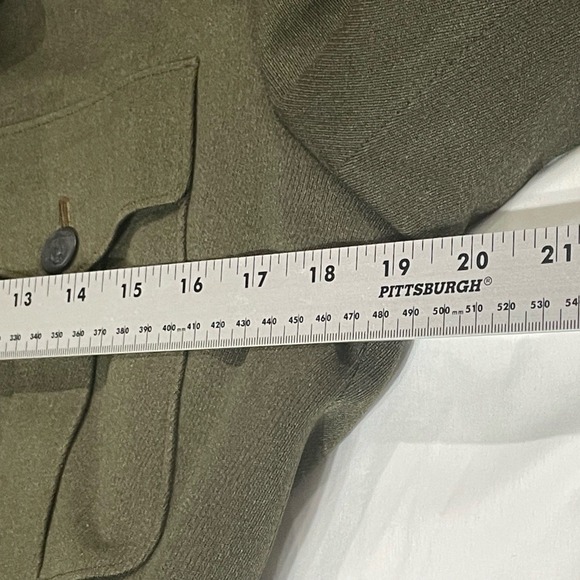 Vintage Men's USMC Military Field‎ Jacket 40R - Olive Green - Picture 10 of 14